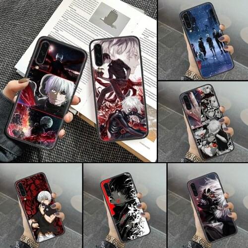 Tokyo Ghoul Anime Kaneki Ken Phone case For Samsung Galaxy A 3 5 7 8 10 20 21 30 40 50 51 70 71 E S 2016 2018 4G black trend