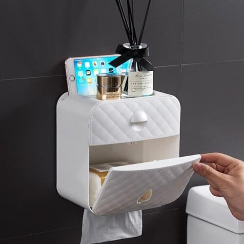 Creative Toilet Paper Holder Waterproof Holder for toilet paper Bathroom Toilet Paper Storage Box Toilet Roll Holder