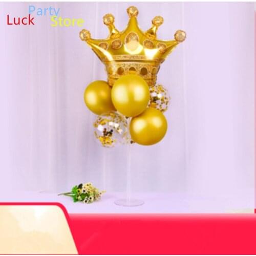 Birthday Party Balloons Stand Balloon Holder Column Plastic Balloon Stick Birthday Party Decorations Kids Adult Wedding Baloon