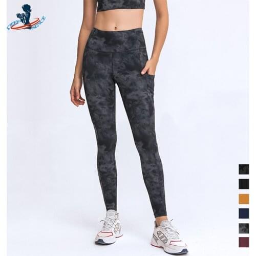 DEEPSENCE Womens Push Up Leggings Sports Fitness Yoga Pants Female Gym Workout Clothing Joggers Trousers High-Waisted Tights