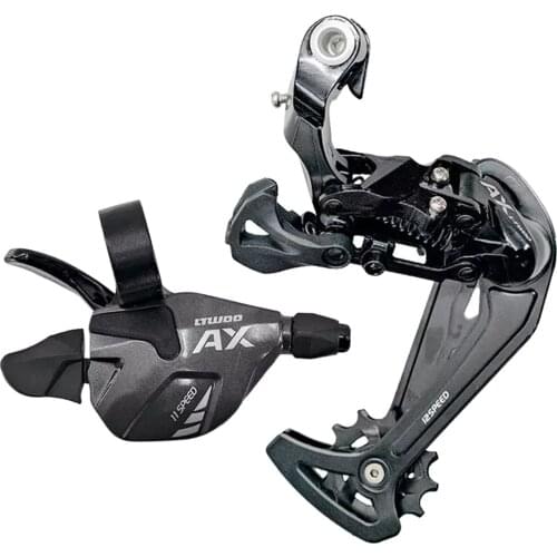 11-Speed Mountain Bicycle Rear Derailleur Large Bearing Pulley Bicycle Derailleur Accessories Black