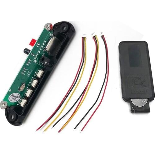 12V Bluetooth 5.0 Wireless MP3 WMA Decoder Board Remote Control Player USB FM AUX TF SD Card Module Car Radio MP3 Speaker