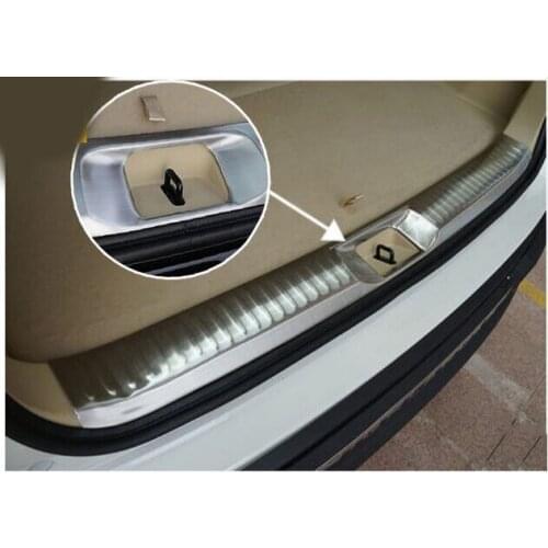 ACCESSORIES FIT FOR 2014 2015 toyota HIGHLANDER KLUGER INNER REAR BUMPER PROTECTOR BOOT CARGO SILL PLATE TRUNK LIP