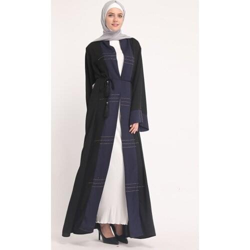 Aligaia Kimono Cardigan Robe Dubai Lace Dress For Women 2021 Summer Cardigan Muslim Hijab Dress Ramadan Turkish Islamic Clothing
