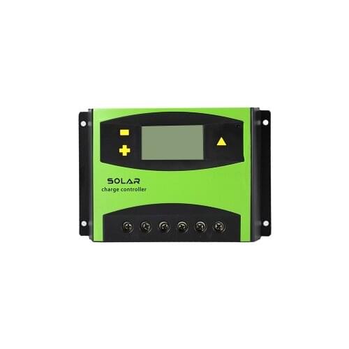 ALLMEJORES 60A DC 12V/24V Auto Solar Charger controller Solar Panel battery charger regulator with LCD Display and Dual 5V USB