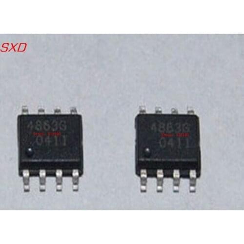 Free shipping 50PCS TDA4863G 4863G SOP8