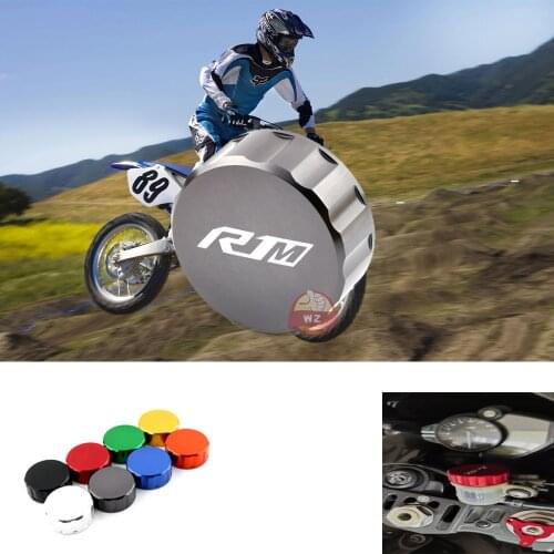 CNC billet aluminum rear fuel tank liquid brake cup cover For YAMAHA YZF R1 R1M R1S 2015-2017