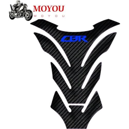 For HONDA CBR600RR CBR1000RR CBR250R CBR500R Motorcycle Carbon Fiber Oil Fuel Gas Tank Pad Tankpad Decal Protector Sticker