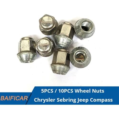 Baificar Brand New Genuine 5PCS / 10PCS Wheel Nuts For Chrysler Sebring Jeep Compass