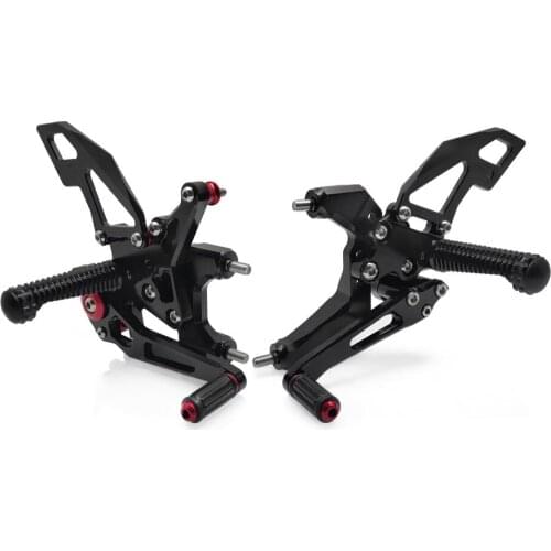 Pedal For FR-DU005 DUCATI 959 2016 2017 CNC Adjustable Footrests Foot Pegs Rider Rearsets Foot Rest