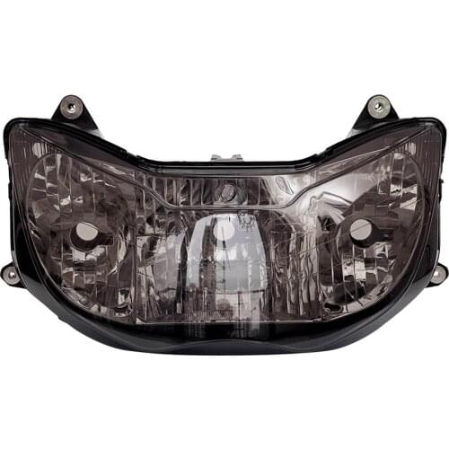 Smoke Motorcycle Front Headlight Headlamp Lighting Assembly For Honda CBR 929RR 2000 2001 CBR929RR