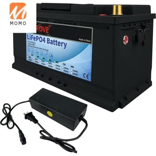 Most Popular Best Seller Lead acid replacement Solar RV Marine 12V 100Ah 200Ah 300Ah Lithium Ion Battery