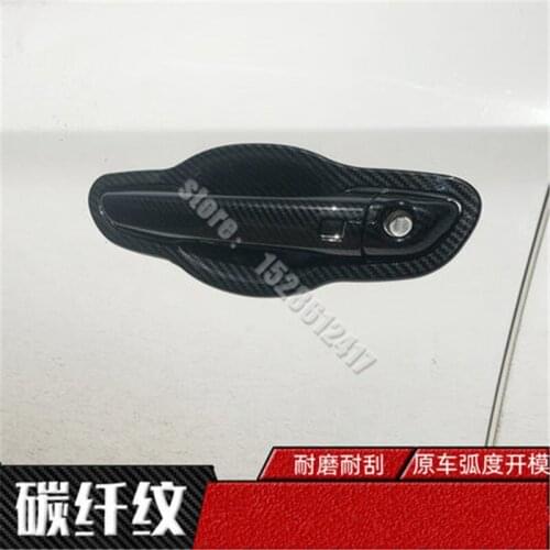 Car styling ABS Chrome Door handle cover trim Door Handle Bowl Trim For Hyundai Solaris Verna i25 Accent Grand Avega 2017-2019