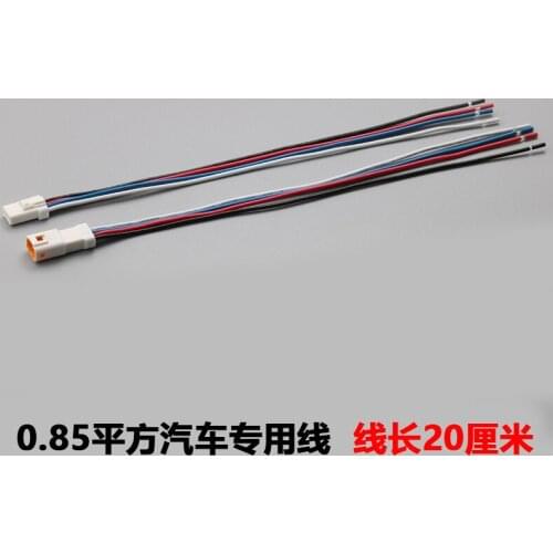 JST waterproof connector for automobile 04t 04r-jwpf-vsle-s waterproof plug 4P male female plug with 15CM wire