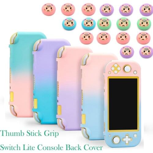 Nintend Switch Lite Console Back Shell Case Hard PC Protective Flip Cover Case Colorful Skin Mini Host Box For NS N-Switch Lite