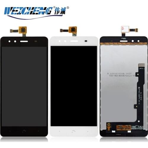 WEICEHGN para BQ Aquaris X5 pantalla LCD + pantalla táctil de asamblea completo de buena calidad para bq x5 lcd