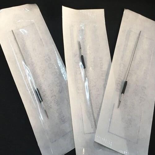 100 Pcs Disposable Sterilized Professional Tattoo Needles 3RL For Tattoo Eyebrow Pen By Free Shipping