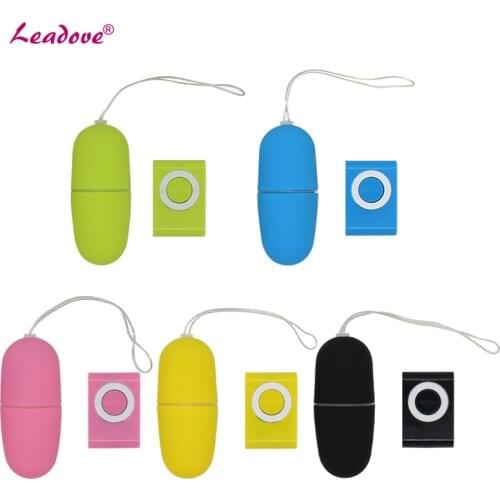 5 Colors 20 Speeds Vibration Wireless Vibrating MP3 Sex Love Eggs Remote Control Vibrator Adult Sex Toy for Woman TD0062
