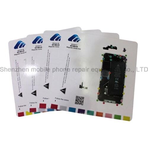 Antistatic Magnetic Work Mat Heat Insulation Pad Mobile Phone Screws Memory Mat For Iphone 6 6s plus 7 7 plus 8 8plus X