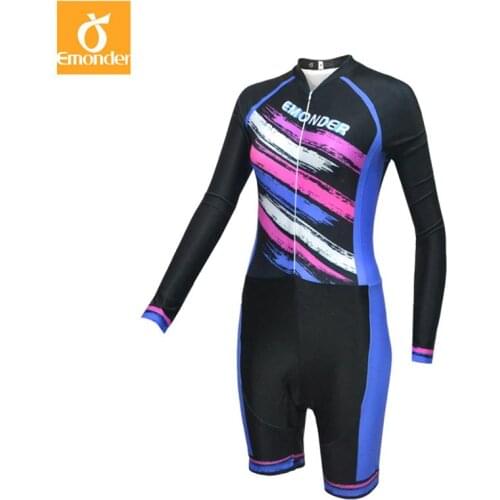 Customize Pro Team Cycling Skinsuit Women Triathlon Cycling Clothing with 3D thin pad Ropa De Ciclismo Maillot tights sportwear