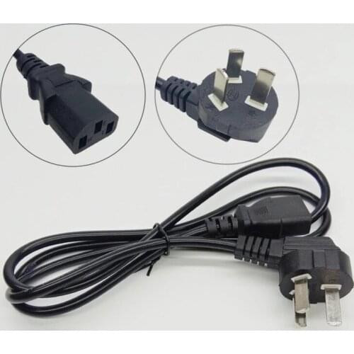10pcs IEC C13 Kettle to AU Plug 3 Pin AC Power Cable Cord Adapter Charger Monitor 1M Computer Power Supply Lead Extension Cable