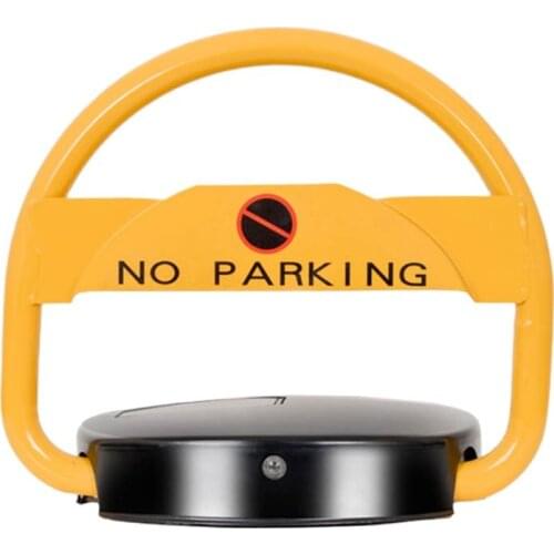 Kin Join High quality waterproof solar powered automatic car parking space lock Solar remote car parking lock 4 orders