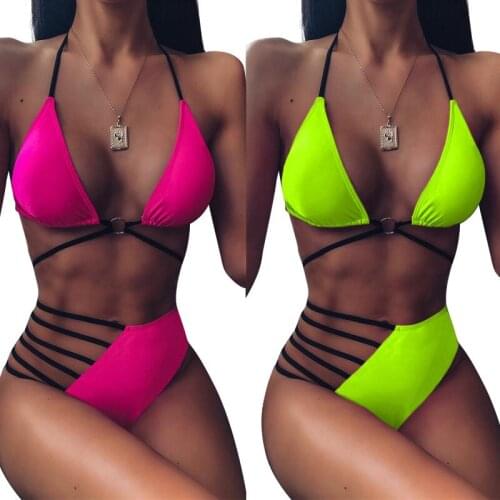 Brand New Swimming Women Sexy Push up Bikini Set Bathing Suit Swimwear Bra Bandage Swimsuit Beach Bathing Bra & Brief Sets