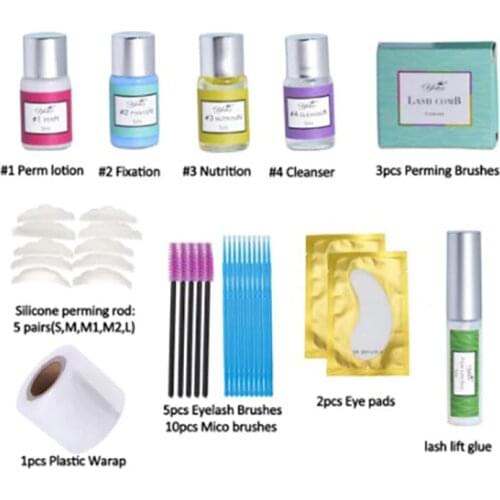 Upgrade lash lift kit professional Lifting eyelashes eyelash lifting kit kirpik lifting seti make up Eyelash enhancement Styling