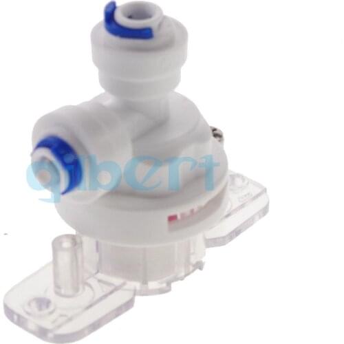 Fit 3/8" OD Tube Pushfit Reverse Osmos RO Water Leak Detector Sensor Cut Off Water 7-100psi