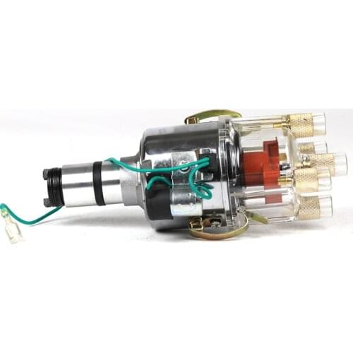 SherryBerg complete distributor for EMPI 9428 CHROME 009 CENTRIFUGAL DISTRIBUTOR STOCK CURVE for VW BUG GHIA THING BUS clean cap