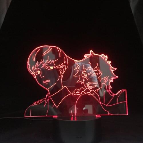 Devilman Crybaby 3d Led Night Light for Bedroom Decor Birthday Gift Nightlight Anime Table Decor Lamp Dropshipping Best Supplier