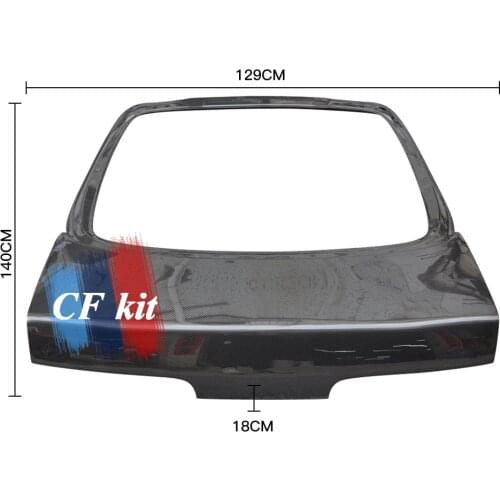 Real Carbon Fiber Rear Trunk Boot Lip Cover For Honda INTEGRA DC2 1994-2001 4 Door Spoiler Car Styling