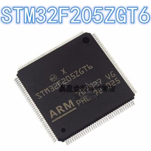 1PCS 100% new original authentic STM32F205ZGT6 QFP-144 32F205ZGT6 QFP144 microcontroller single-chip microcomputer