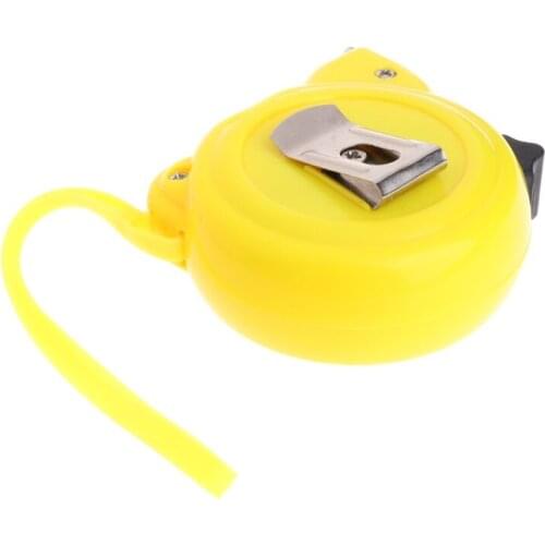 5m Retractable Stainless Steel Tape Measure Ruler Measuring Metric Tape Rule