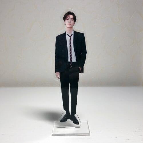Anime The Untamed Wang Yibo Acrylic Stand Figure Model Plate Display Cosplay Accessories Tabletop Decor Cartoon Holiday Gifts