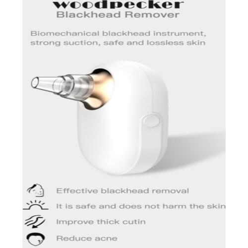 Woodpecker Massage / Blackhead Vacuum Acne Remover Pore Cleaner microcrystalline Peeling Suction Machine Face Care Clean mini