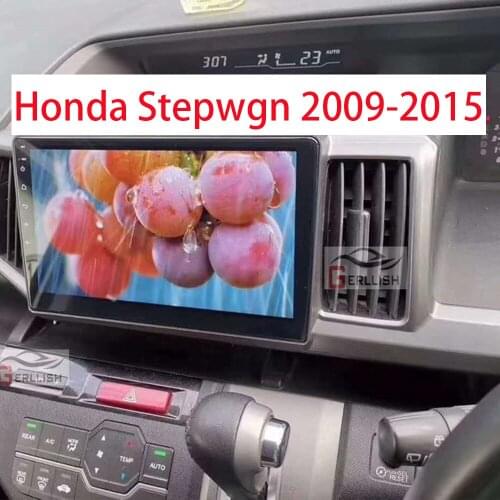 For Honda Stepwgn 2009-2013-2015 Android Auto Autoradio Car Carplay Wireless Central Multimidia 1 Din Bluetooth Mobile Radio Dab