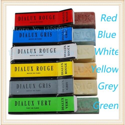 Free shipping 6pcs jewelry carving wax,dental polishing wax,polishing wax, dialux polishing wax