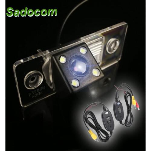 Wireless Rear Parking Camera Monitor LED filter for PORSCHE CAYENNE TIGUAN santana TOUAREG POLO sedan PASSAT GOLF Scirocco Jetta