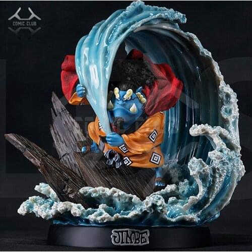 COMIC CLUB IN-STOCK one piece lbs sd Jinbe gk resin statue figure toy for collection