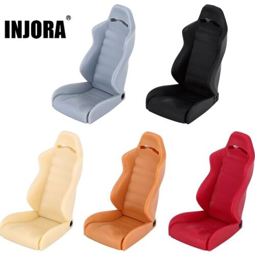 INJORA Plastic Rock Buggy Driver Seat for 1:10 RC Crawler Car Axial SCX10 Wraith AX90018 AXI90074 RR10