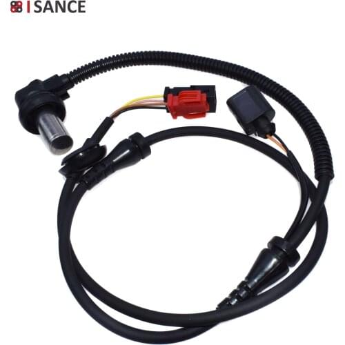 ISANCE Front ABS Wheel Speed Sensor 4B0927803C 8D0927803D ALS424 For VW Passat Audi A6 Quattro 2000 2001 2002 2003 2004 2005