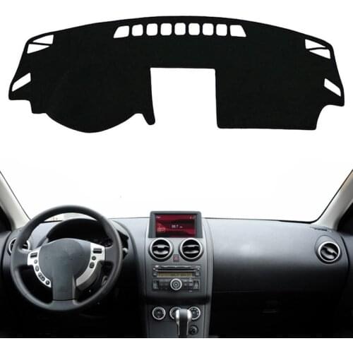 For Nissan Qashqai J10 Rogue 2006 2007 2008-2013 Car Dashboard Cover Mat Pad Dashmat Sun Shade Instrument Carpet Car Accessories