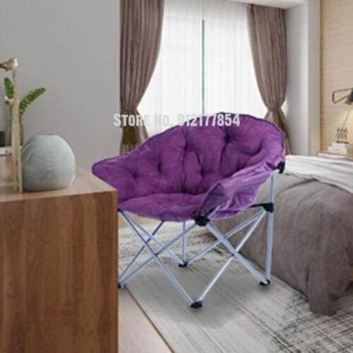 Lazy sofa chair home dormitory balcony bedroom bedroom single chair folding leisure computer chair backrest recliner