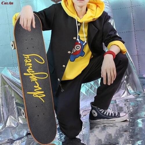 New Product Anime SK8 The Infinity Kyan Reki Cosplay Costume Fashion Daily Wearing Uniform Activity Party Role Play Clothing