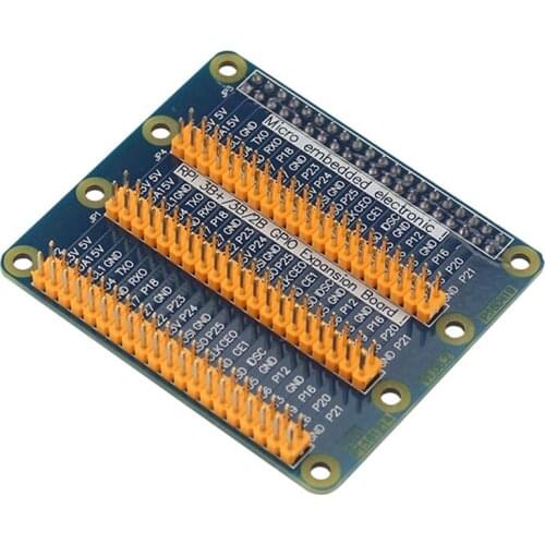 Gpio Expansion Extension Board One Row to Be Three Rows Gpio for Raspberry Pi 3 Pi 2 Pi Model B+ RPI186