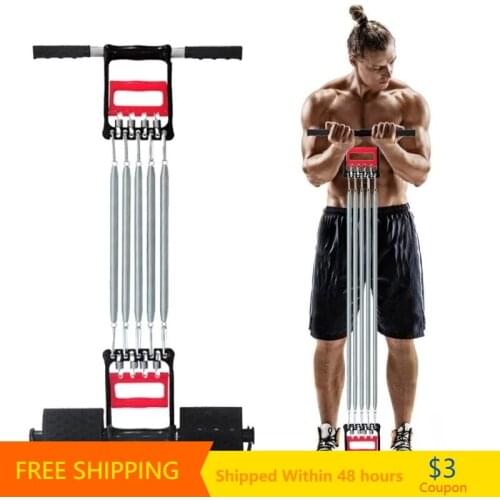 Spring Chest Developer Expander Men Muscles Building Home Workout Fitness multifunctional Spring tension training equipment