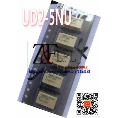 Signal Relay UD2-5NU-L UD2-5NU 5V / UD2-3NU 3VDC New Original 10pcs/LOT