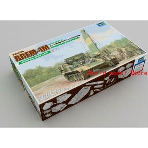 Trumpeter 1/35 09554 Russian BREM-1M Armoured Recovery vehicle model kit