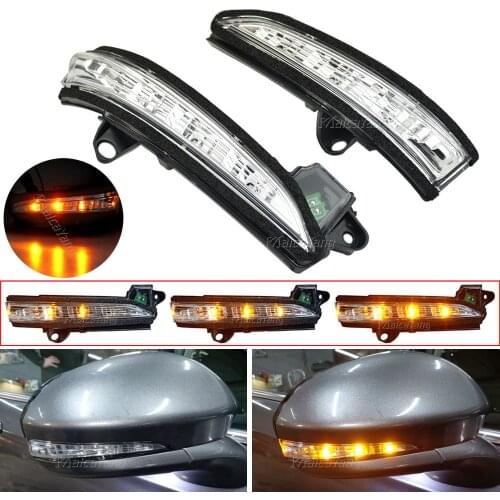 For Ford Mondeo Fusion 2013-2020 Side Rearview Mirror Indicator Blinker Light Turn Signal USA Version